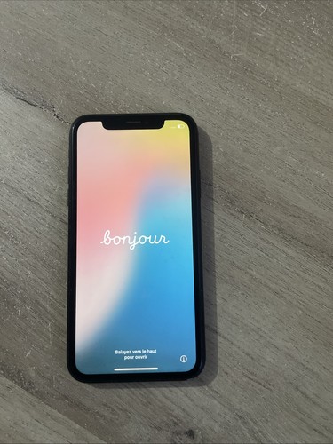Iphone avec coque - xr, go