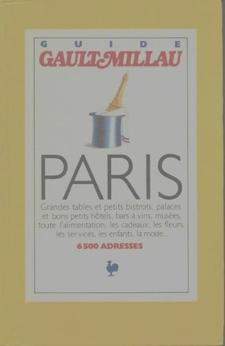 Guide gault millau paris - millau,