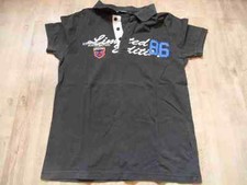 MISHUMO joli polo piqué bleu