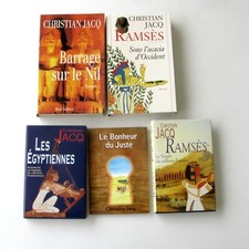lot 5 livres du même auteur