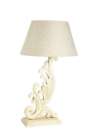 Lampe style shabby chic - lampe,