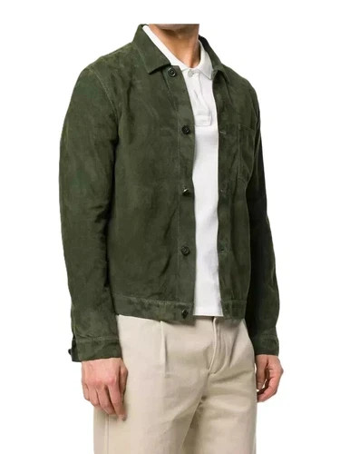 Veste camionneur homme vert
