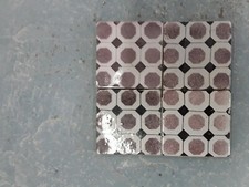 4 Anciens Carreaux Faience de