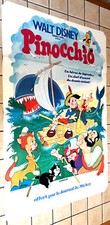 Affiche de cinéma Disney Pinocchio, Journal de Mickey années 80, 82x55cm