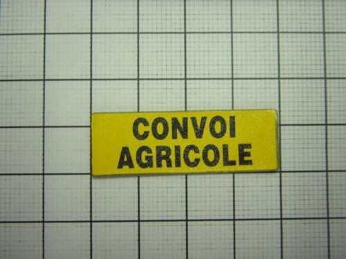 Art04611 panneau convoi - -,