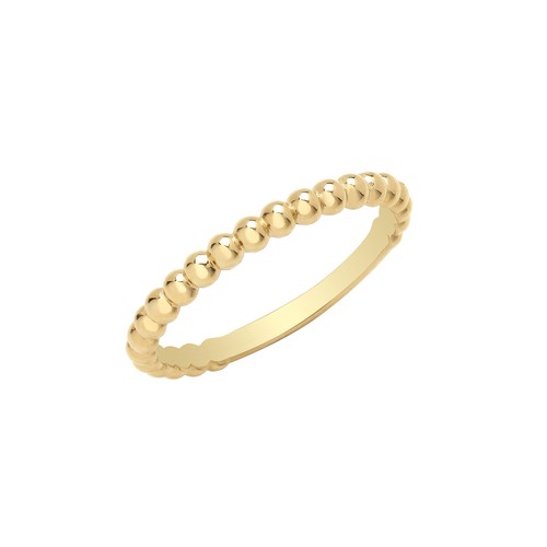 Bague femme jaune k - or, 9