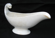 ancienne saucière en faïence