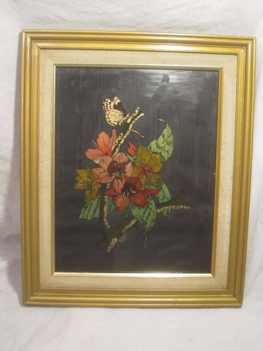 Vintage reverse glass - vintage,