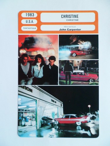 Carte fiche cinema 1983 - cinema,
