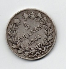 piece argent LOUIS PHILIPPE I 1844 A