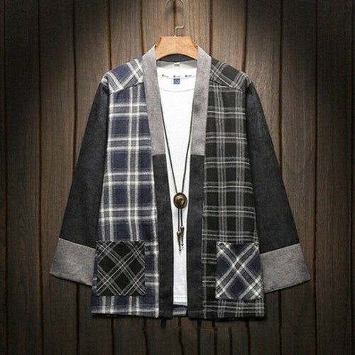 Hommes cardigan patchwork - hommes,