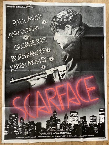 Affiche 120x160 scarface - affiche,
