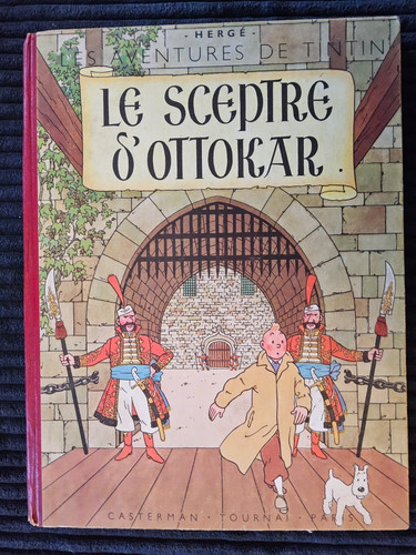 Tintin le sceptre - tintin,