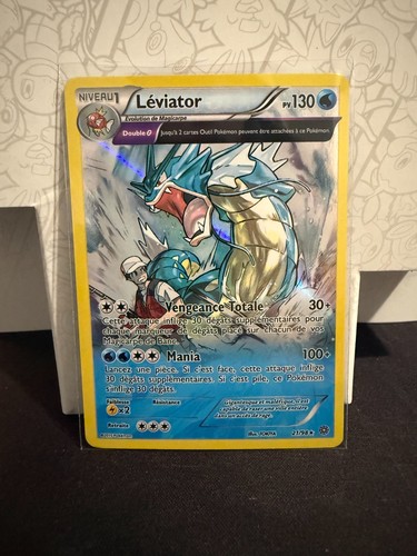 Carte pokémon léviator 98 - pokémon,