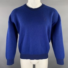 ACNE Pull En Laine Coton Bleu