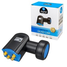 Ultra HD Quad LNB Noir - UHD