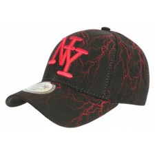 Casquette NY Rouge et Noire