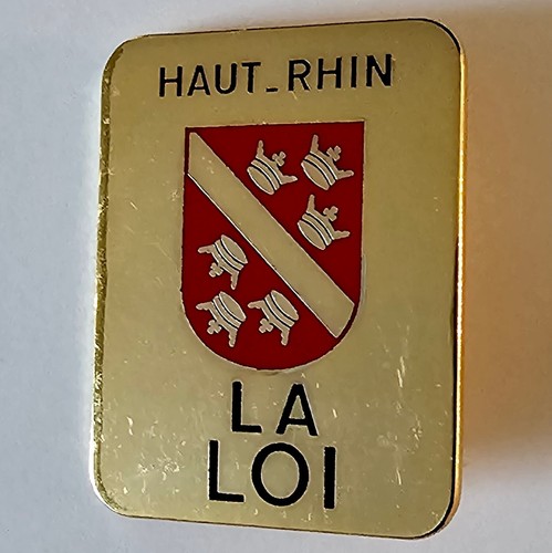 Haut rhin loi plaque - loi,