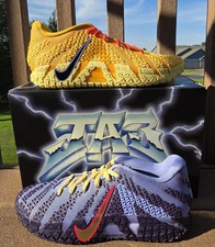 Size 10.5 - Nike Ja 3 Hustle And Flow / Channel 12 HF2793-700 - READY TO SHIP