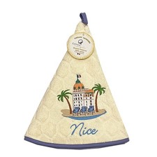 Essuie main rond en éponge