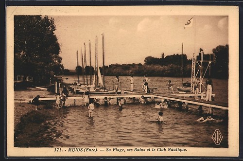 Cpa muids plage ses - sa, plage,