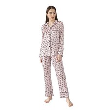 Pyjama Long Femme En Satin