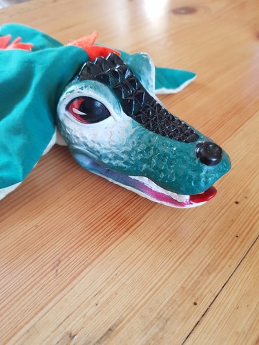 Marionnette crocodile - marionnette,