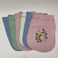 Lot De 6 Pochettes En Tissu