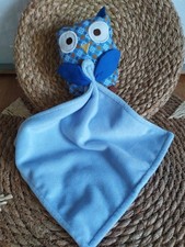 Doudou Hibou Chouette fleurs
