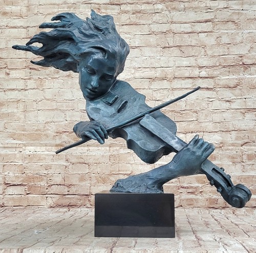 Sculpture statue bronze de - sculpture, en