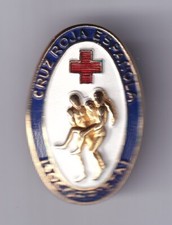 RARE PINS PIN'S .. ONG MEDECINE MEDICAL CROIX ROUGE CREU ROJA ARMEE ESPAGNE ~FO