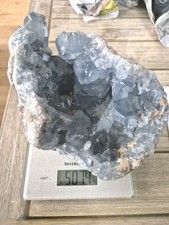 RARE GEODE CÉLESTINE 5073 GRAMMES
