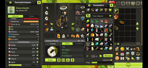Compte dofus touch iop 200 - compte,