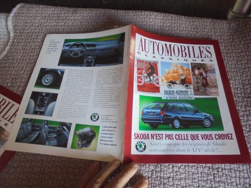 Ancien dépliant skoda - ancien,