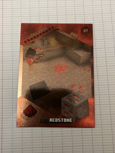 Trading card minecraft - card,