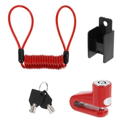 Cadenas pour roue vélo alarme - pour,