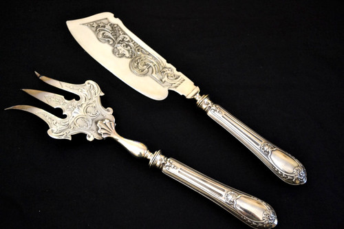 Couverts servir argent - couverts, et