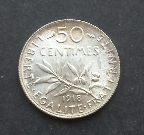 876 50 centimes semeuse - ,