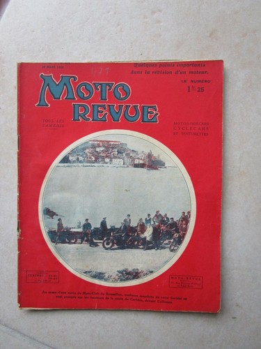 Moto revue 471 mars - n°471, 1932