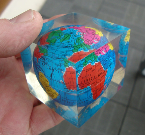 Résine inclusion globe - résine,