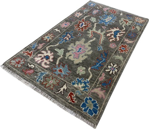 Tapis vintage noué - , à
