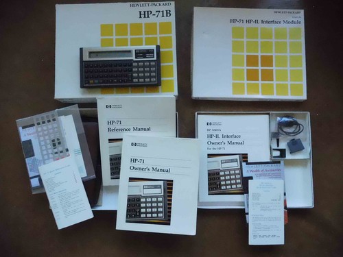 Hewlett packard 71b hp - hewlett,