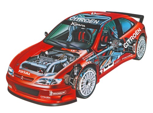 Cars citroen xsara - , wrc