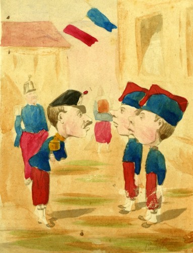 France soldier humoristic - france,