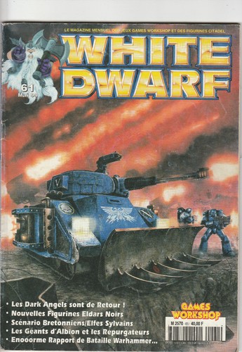White dwarf mai - 61, 1999