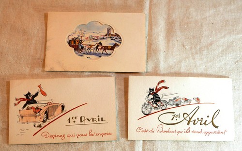 Lot cartes voeux - lot, 3