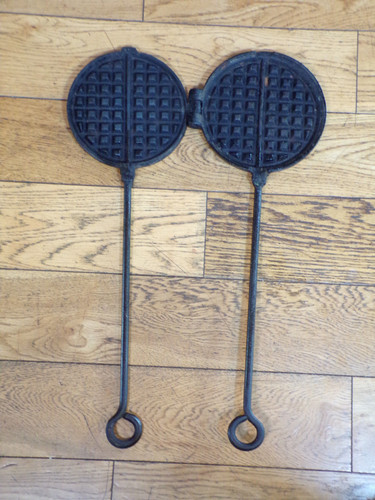 Ancien moule gaufre oublie - ancien,