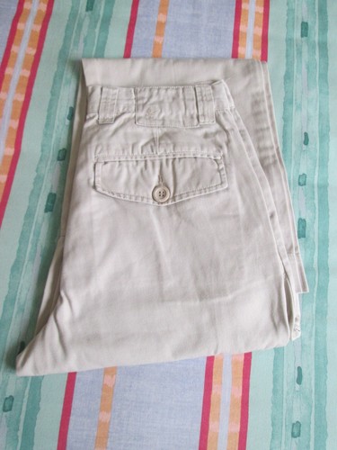 Pantalon multipoches toile