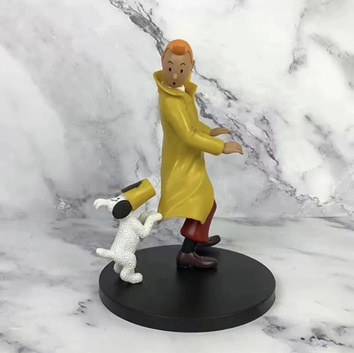 Figurine tintin milou - , 18cm