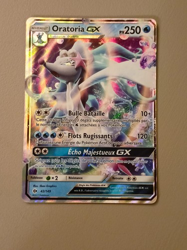 Carte pokémon oratoria - pokémon,